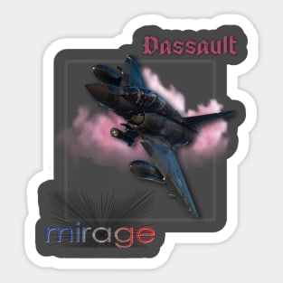 Dassault mirage Sticker
